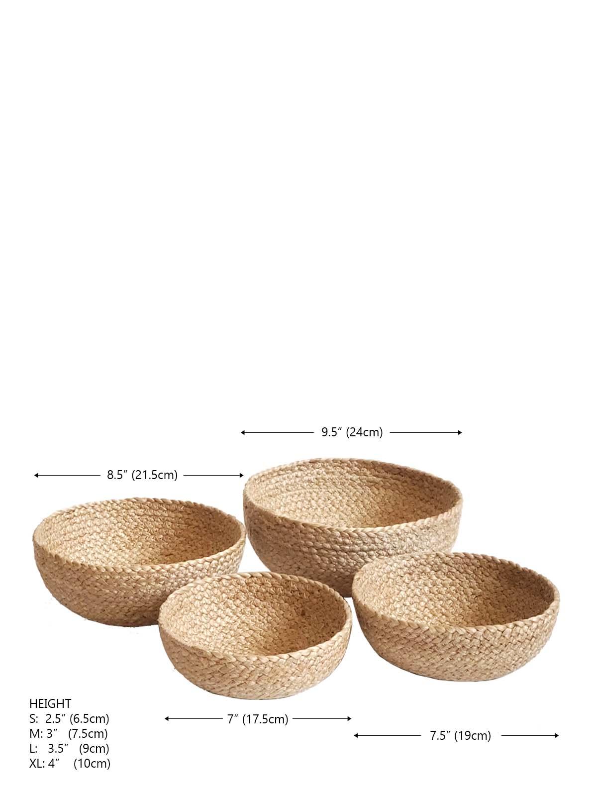 Kata Candy Bowl - Natural (Set of 4)