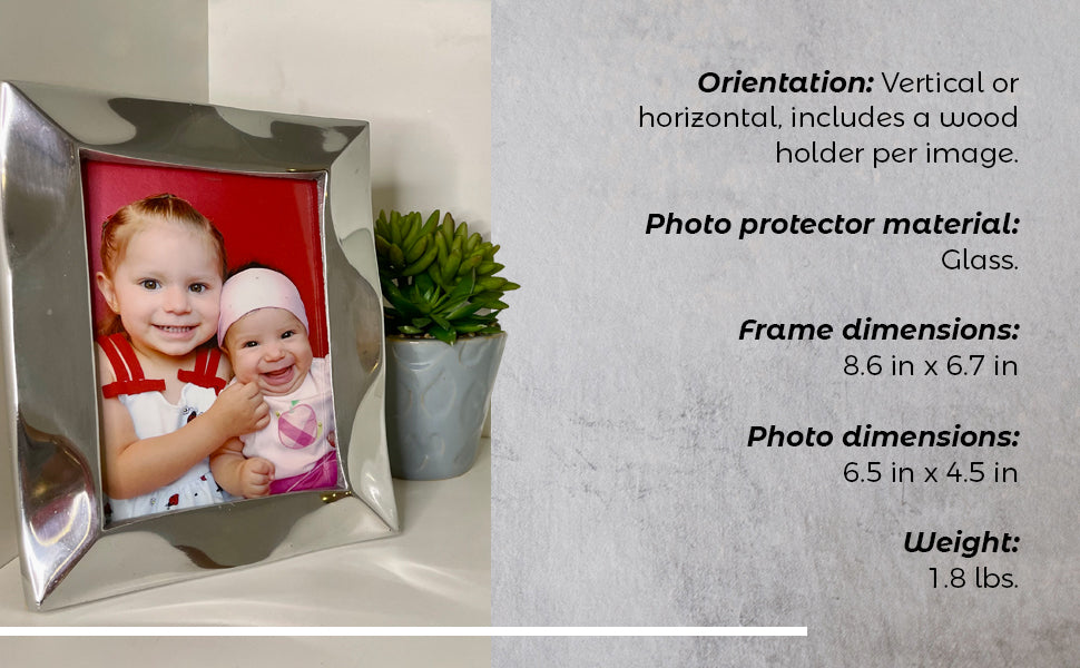 Choixe Minimalist Recycled Aluminum Picture Frame