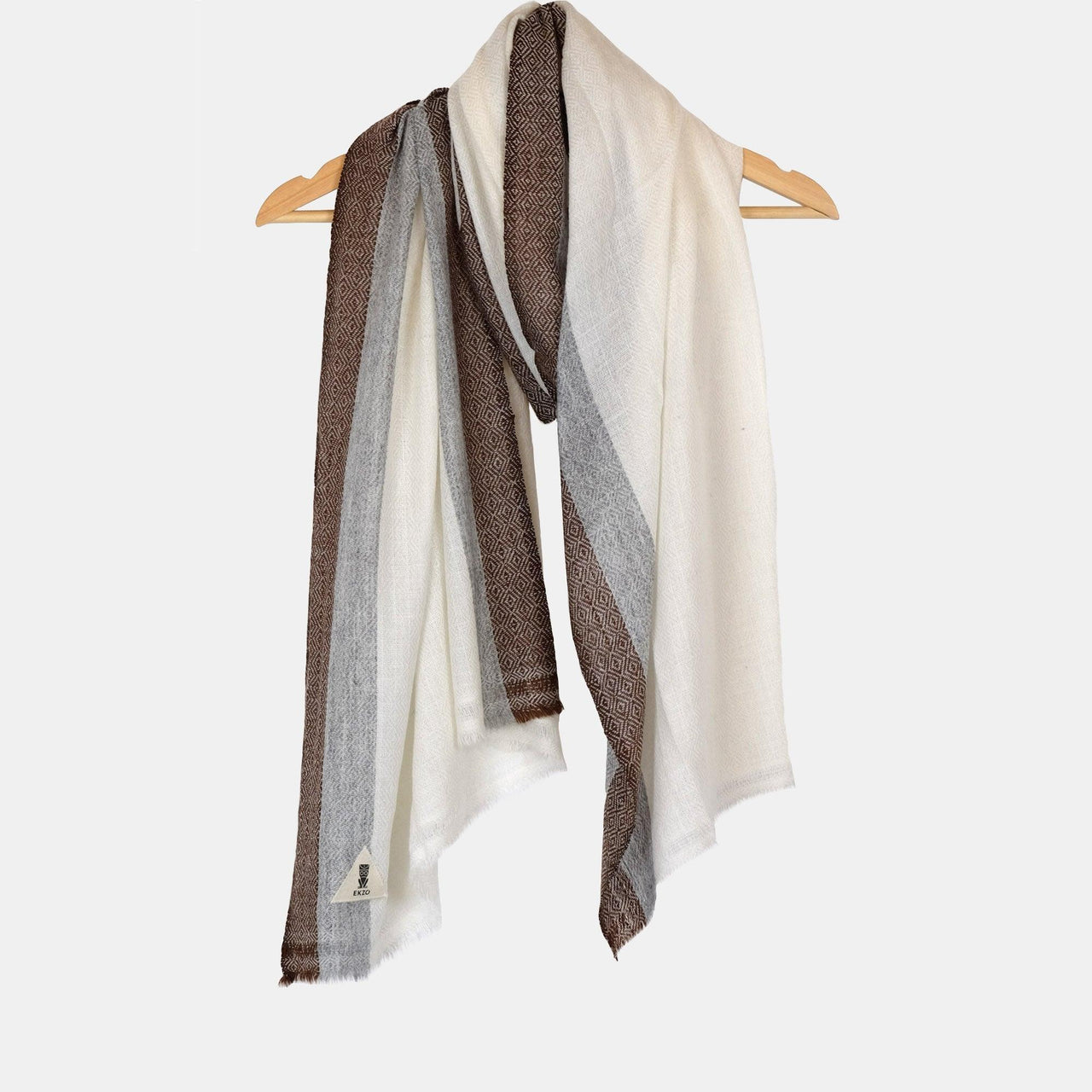 Cashmere Scarf - Winters White