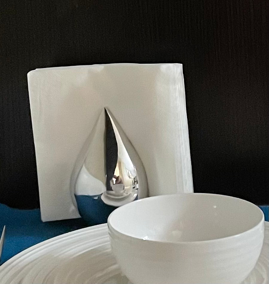 Choixe Minimalist Recycled Aluminum Napkin Holder