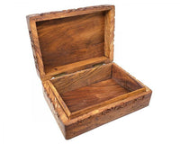 Thumbnail for Tree of Life Hand Carved Wood Box 5