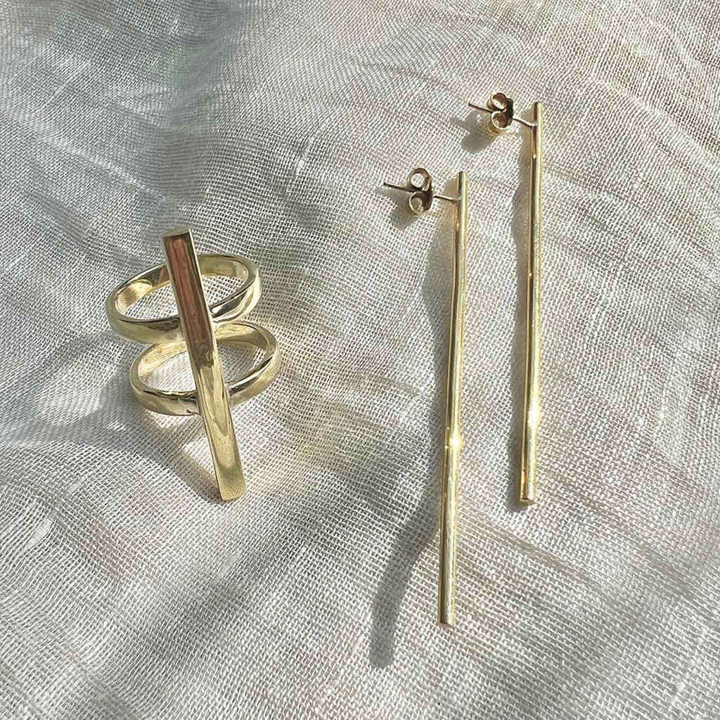 Minimal Bar Earrings