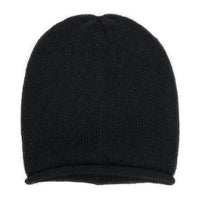 Thumbnail for Black Essential Knit Alpaca Beanie