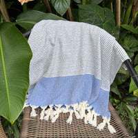 Thumbnail for Diamond Stripe Turkish Towel