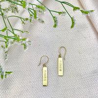 Thumbnail for Peace Bar Earrings