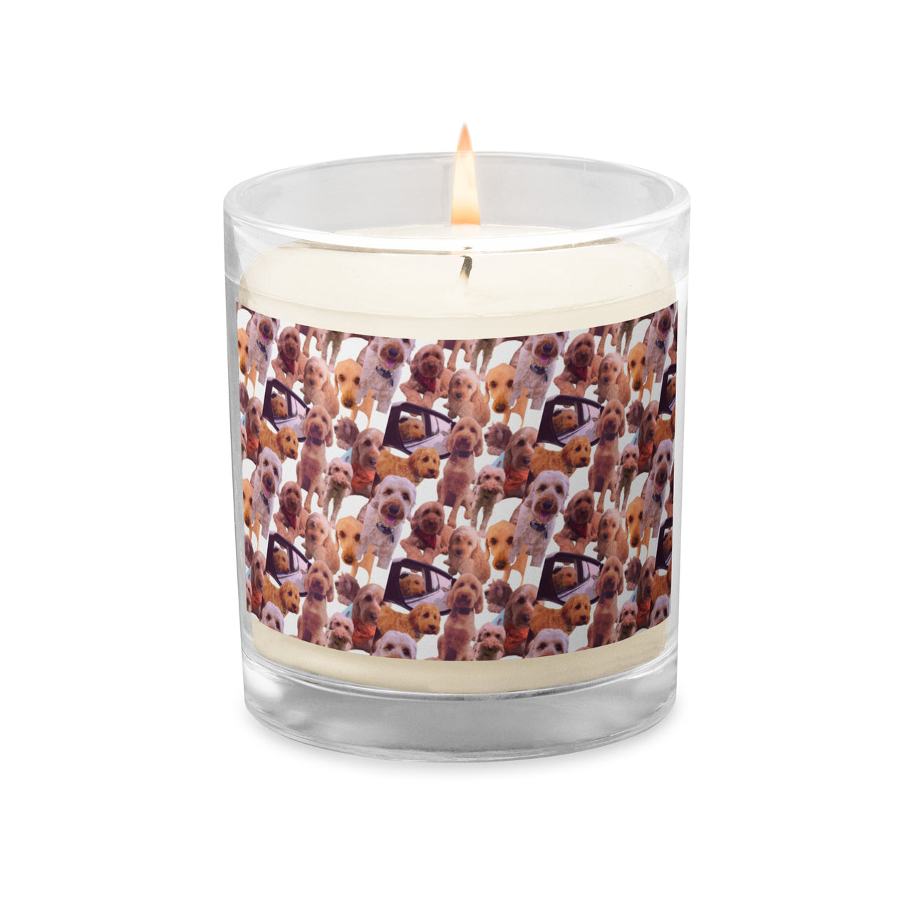 Brit Glass jar soy wax candle