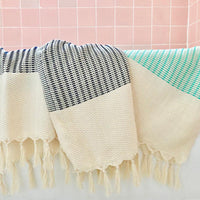 Thumbnail for Plush Wavy Turkish Towel