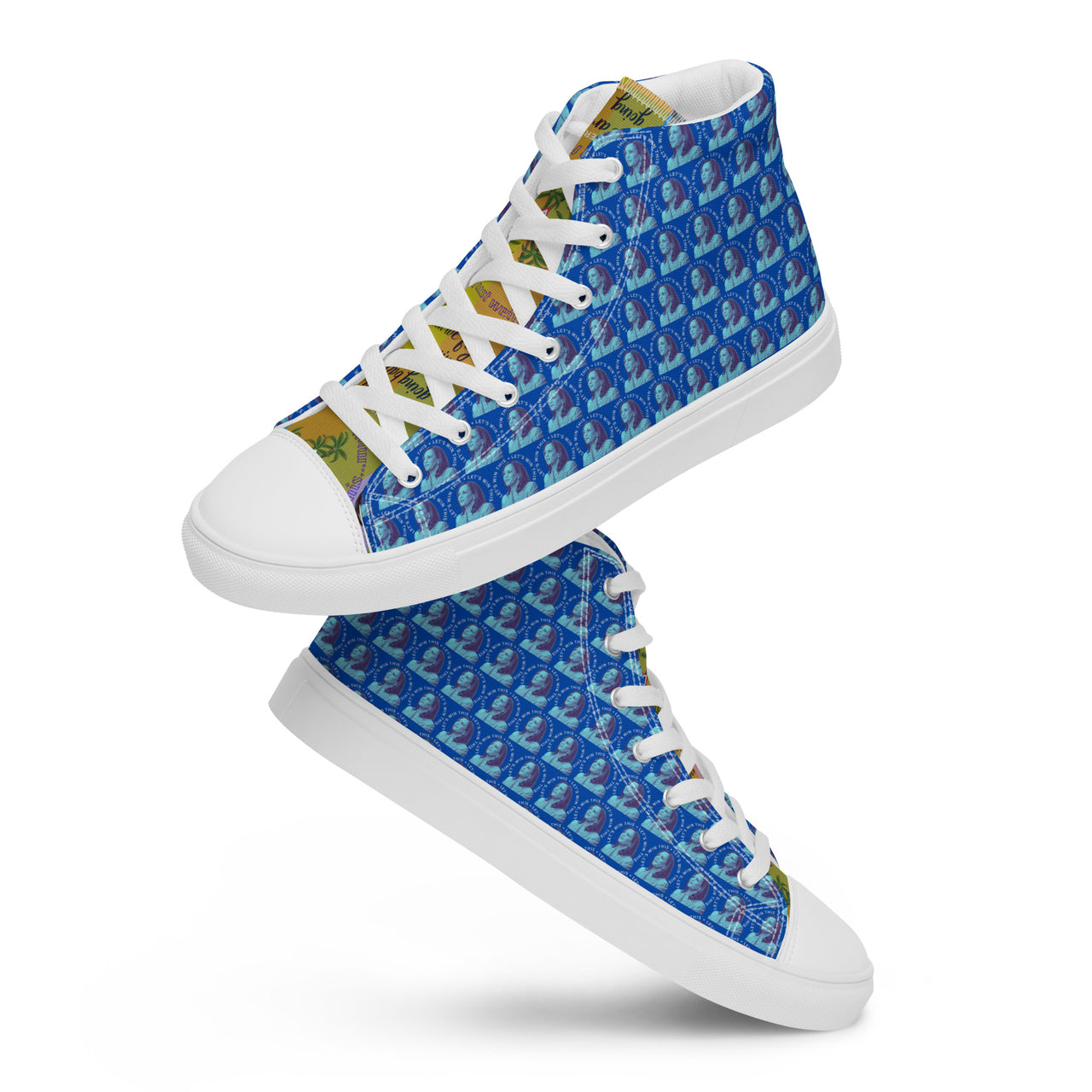 Men’s high top canvas shoes 2