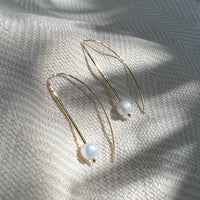 Thumbnail for Freshwater Pearl Hook Earrings